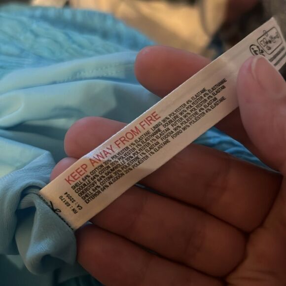 Free People beach Blue Eleni Bodycon Midi Dress Size Small - Picture 8 of 8